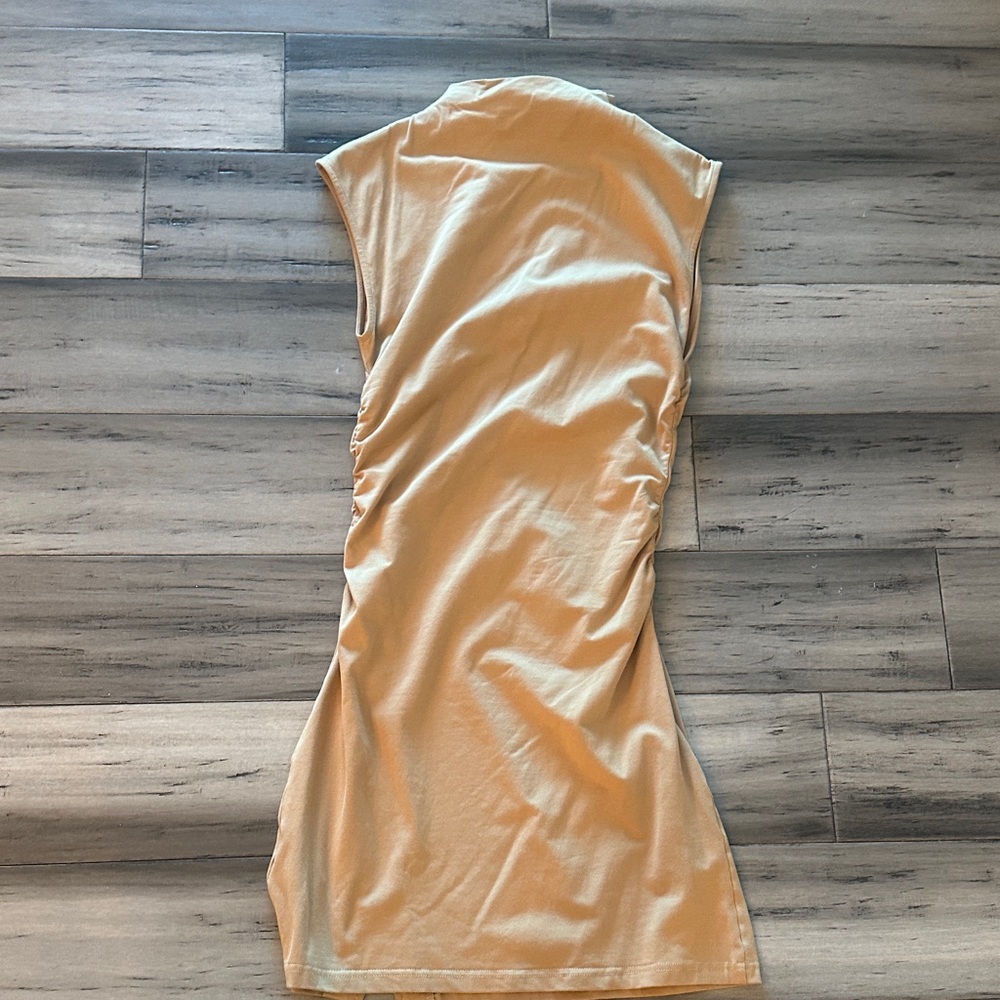 Etiquette Cream Sleeveless Mini Dress - Picture 5 of 5